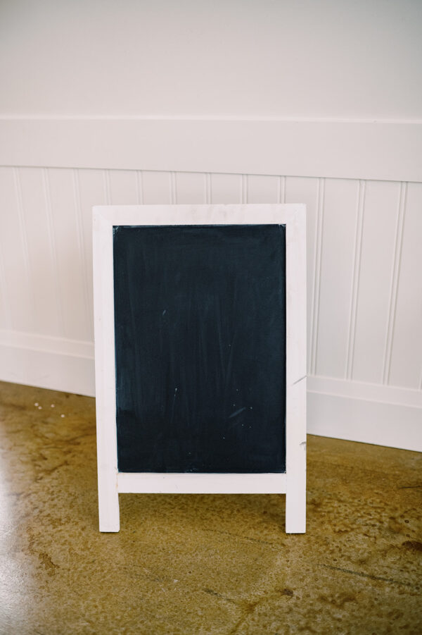 Sandwhich Board Style Chalkboard Sign