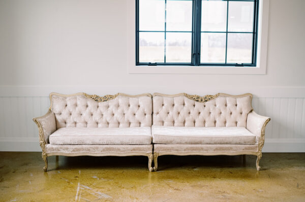 Fairy Pink Vintage Sofa - Image 2