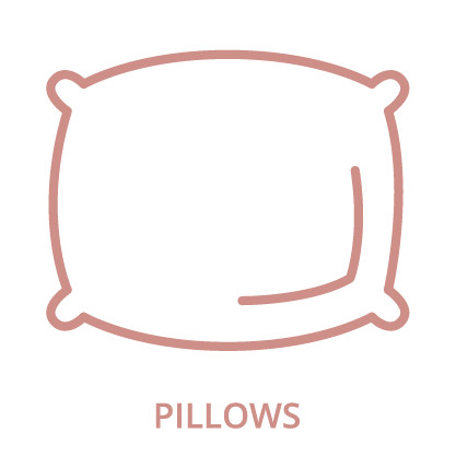 icon for throw pillow rental