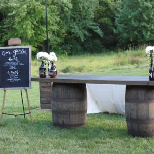 image of barrel bar rental