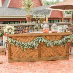 image of bradley Bar rental set for wedding