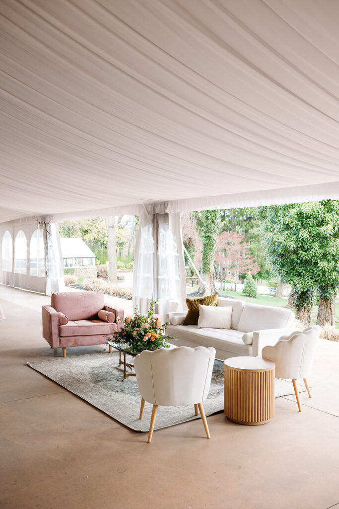 image of fluted side table