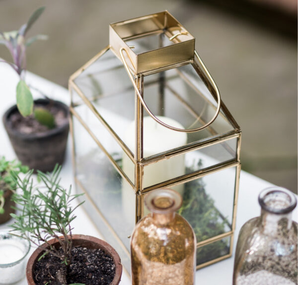 image of gold Chelsea lanterns