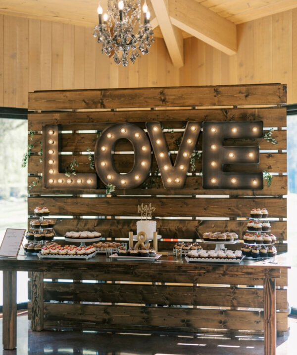 image of LOVE Marquee letters