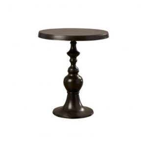 image of bronze side table rental