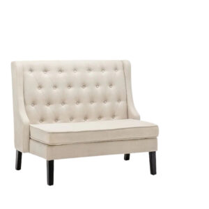 stock image of beige banquette