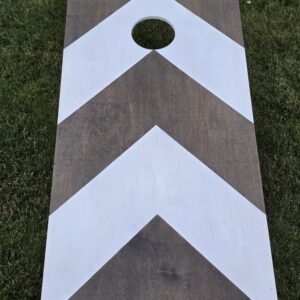 herringbone corn hole boards