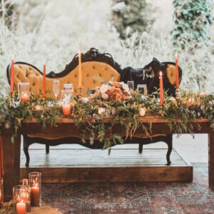 image of loveseat riser platform rental