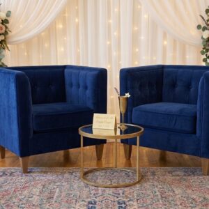 Royal Sapphire Armchair